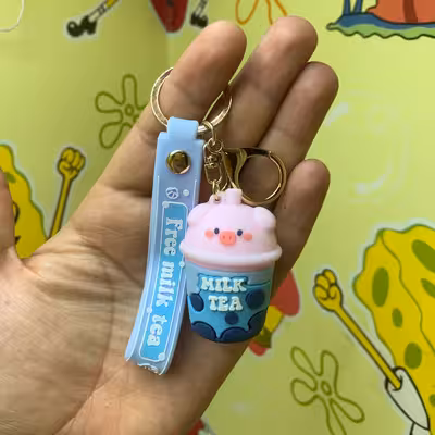 جاکلیدی مدل سیلیکونی طرح بچه خوک اسموتی