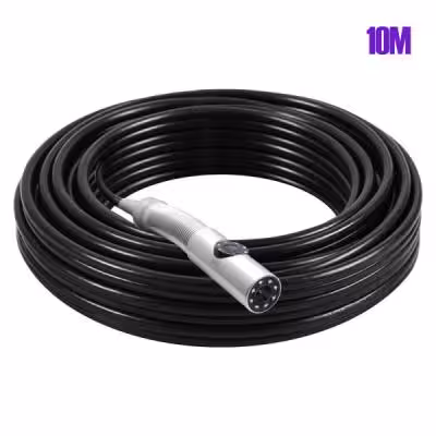 دوربین آندوسکوپی صنعتی شلنگی و بازرسی چاه و لوله 2 لنز 10 متری