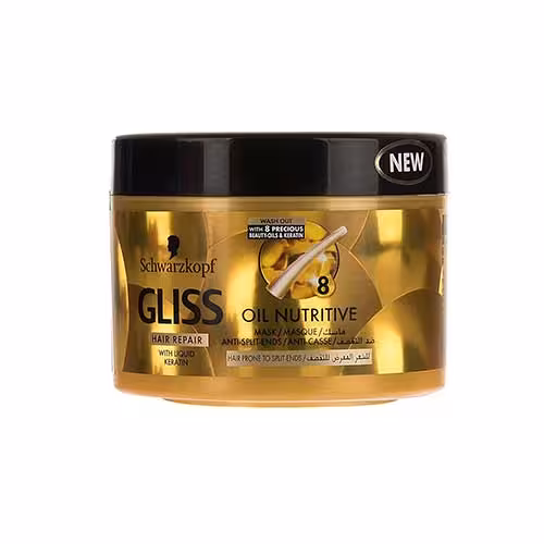 ماسک ترمیم کننده و مغذی مو گلیس سری Hair Repair مدل Oil Nutritive