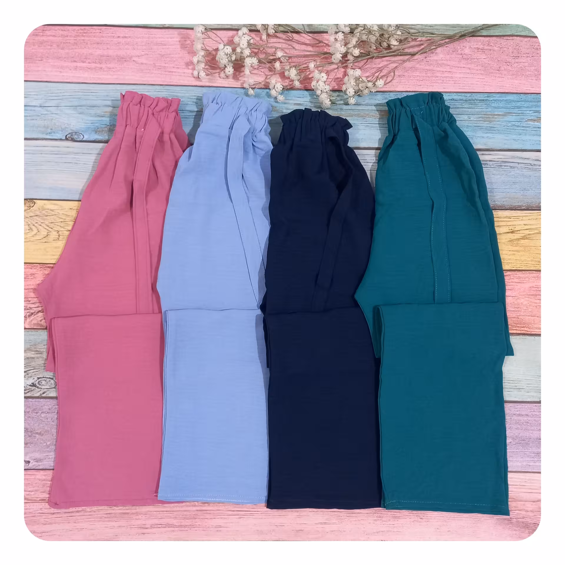 شلوار ابر و بادی دخترانه سایز بزرگ،شلوار دخترونه خنک و سبک و قیمت مناسب،شلوار دخترونه