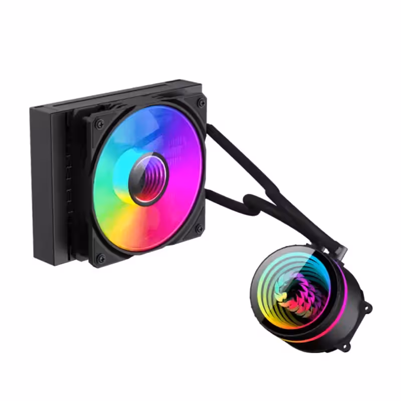 خنک کننده مایع پردازنده گیم مکس IceBurg 120 Infinity Black