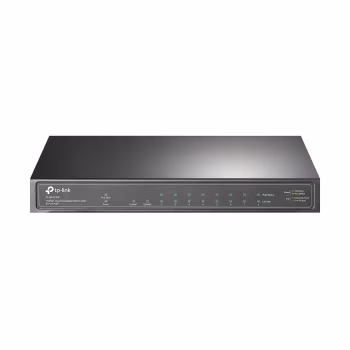 سوئیچ 10 پورت تی پی لینک مدل TL-SG1210P