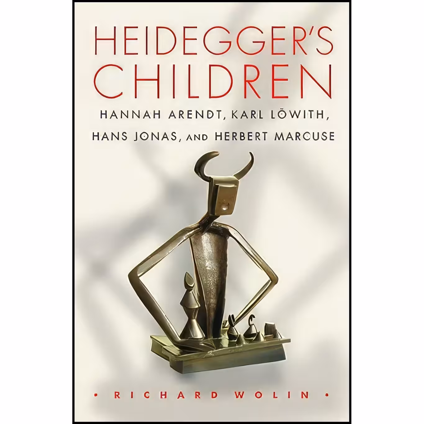 کتاب زبان اصلی Heideggers Children اثر Richard Wolin