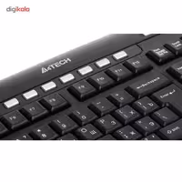 کیبورد و ماوس بی سیم ای فورتک مدل 9200F