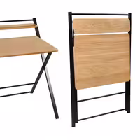 میز تحریر تاشو ایستاده چوبی کاتانیا با نوار لاستیکی