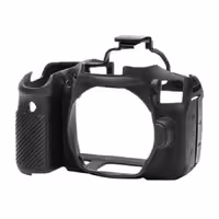 کاور دوربین سیلیکونی مشکی  Canon 90D Silicone Black