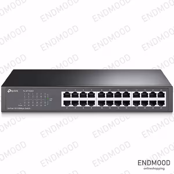 سوئیچ 24 پورت غیر مدیریتی تی پی لینک TP-LINK TL-SF1024D