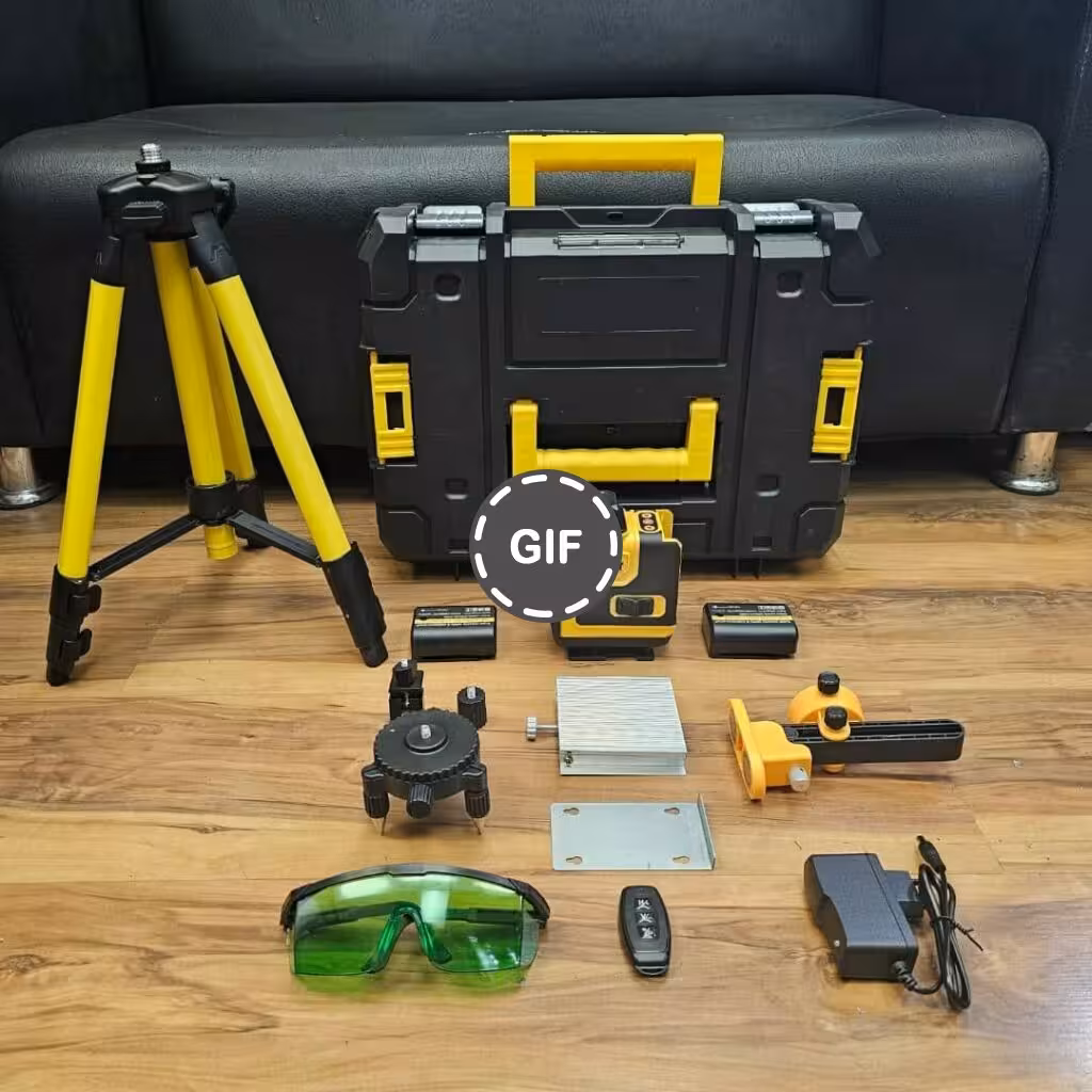 تراز لیزری 4 خط نور سبز طرح دیوالت مدل Dw16li