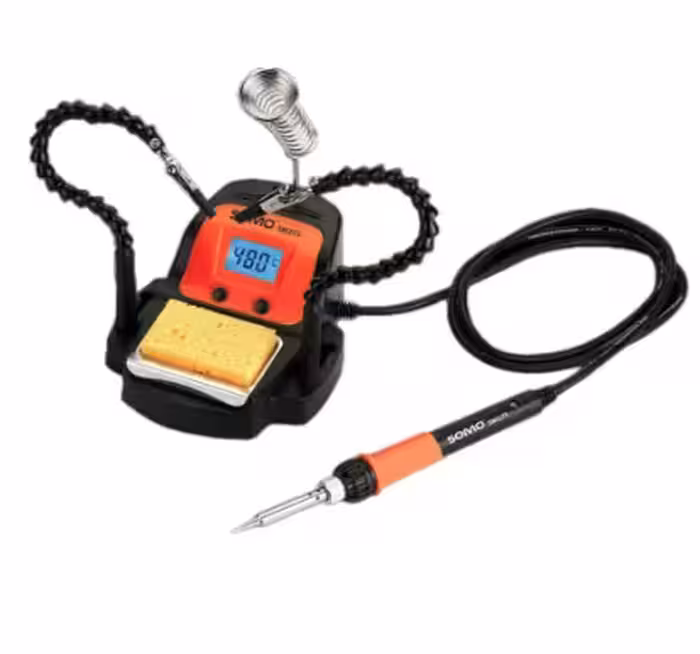 هویه رومیزی به همراه گیره برد و پایه هویه سومو مدل SOMO SM273