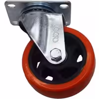 چرخ کفی‌دار آبو مدل گردان کد YP-125*32MM
