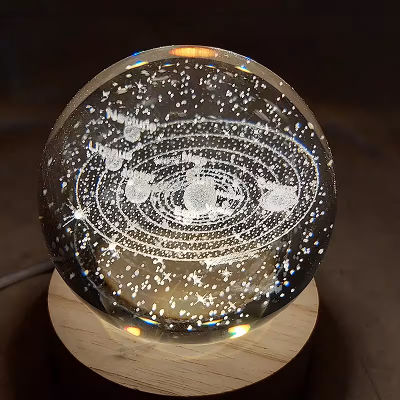 گوی چراغ خواب سیاره ها سایز متوسط 36737 (کد13)