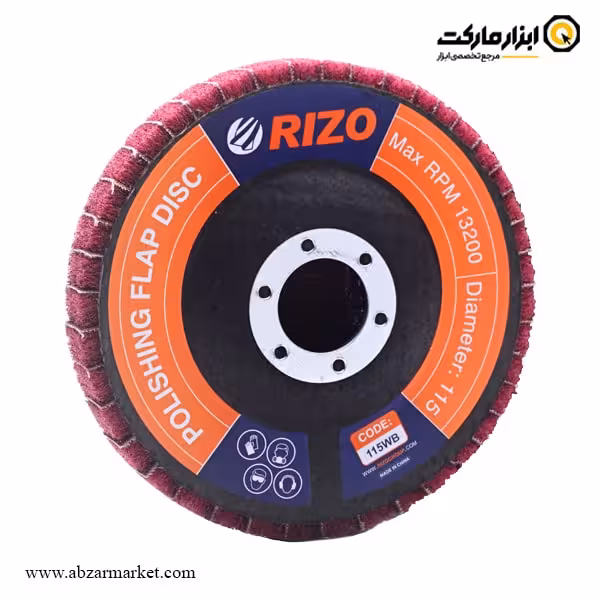 فلاپ اسکاچ سنباده ریزو 115 میلی متر مدل 115WB