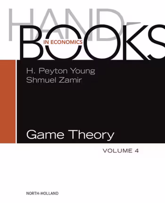 خرید و دانلود نسخه کامل کتاب Handbook of Game Theory, Volume 4