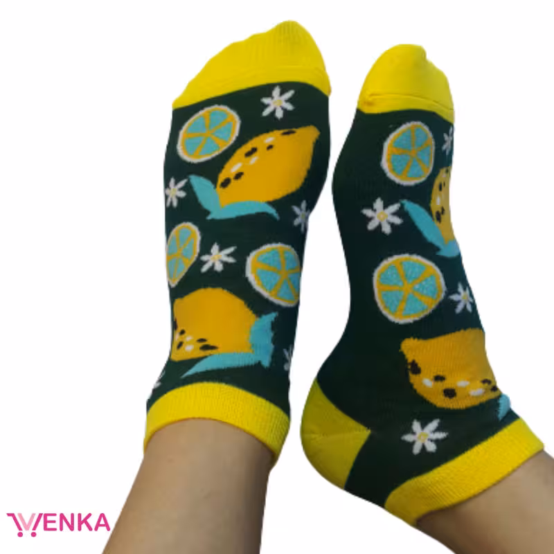 جوراب مچی طرح میوه کد 836