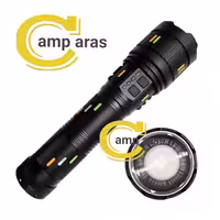 چراغ قوه پلیسی کینساچ زوم دار KINSACH KS-G400Y اورجینال - کمپ آراس