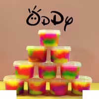 oddy اسلایم 500گرمی هفت رنگ