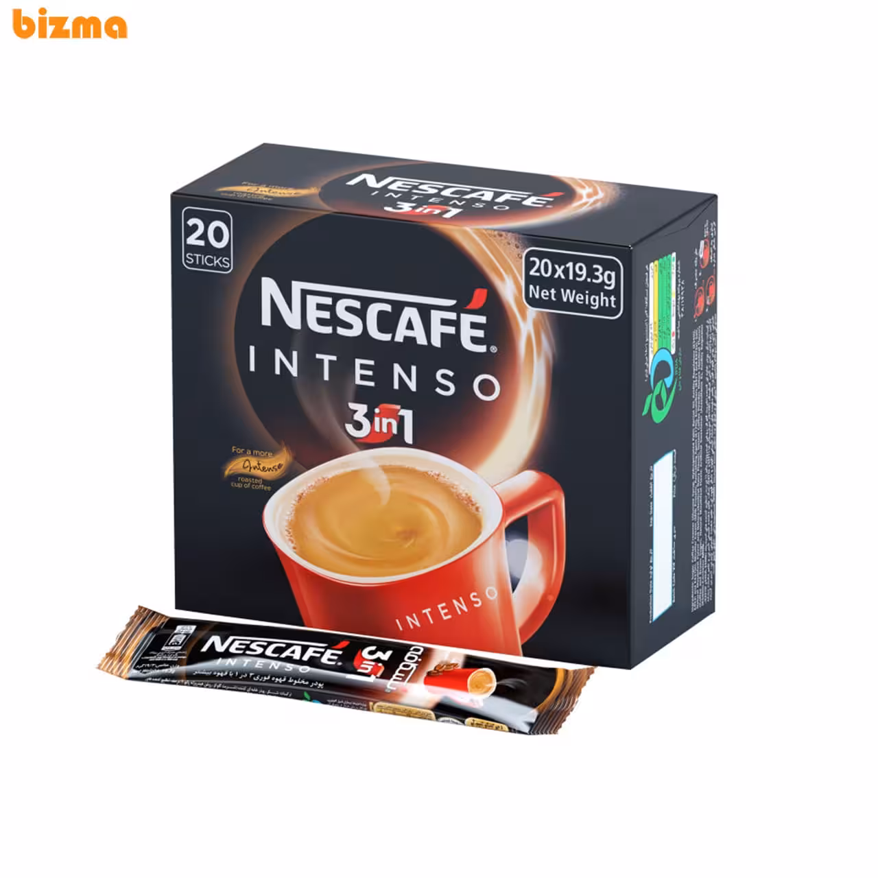 کافی میکس اینتنسو 3در1 نسکافه – 20 ساشه 19 گرمی