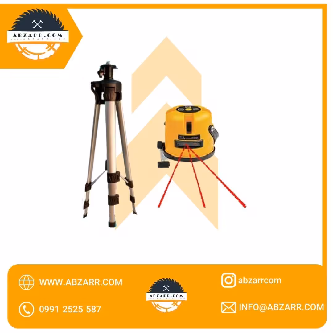 تراز لیزری سه خط آنکور