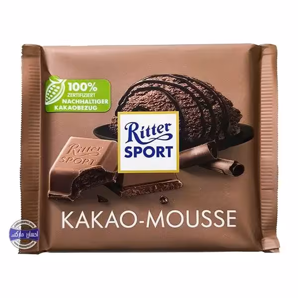 شکلات ریتر اسپورت موس کاکائو 100 گرمی