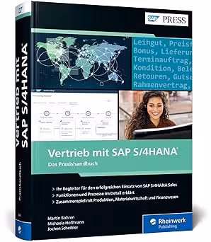 خرید و دانلود نسخه کامل کتاب Vertrieb mit SAP S/4HANA: Ihr praktischer Ratgeber zu SAP S/4HANA Sales, Nachfolger von SAP SD – Ausgabe 2022 (SAP PRESS) - Orginal Pdf