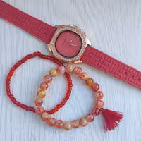 ست ساعت و دستبند دخترانه colomi