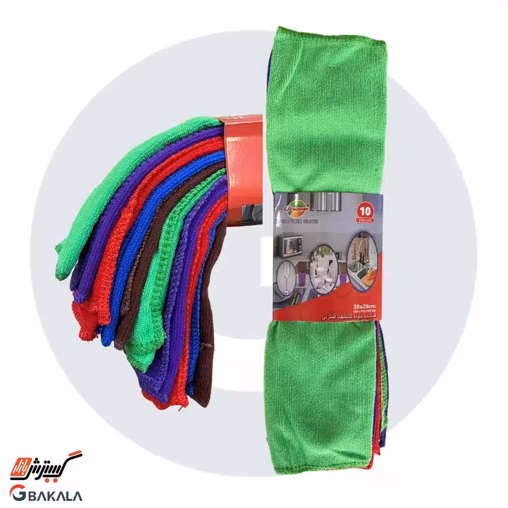 دستمال تنظیف 10 عددی