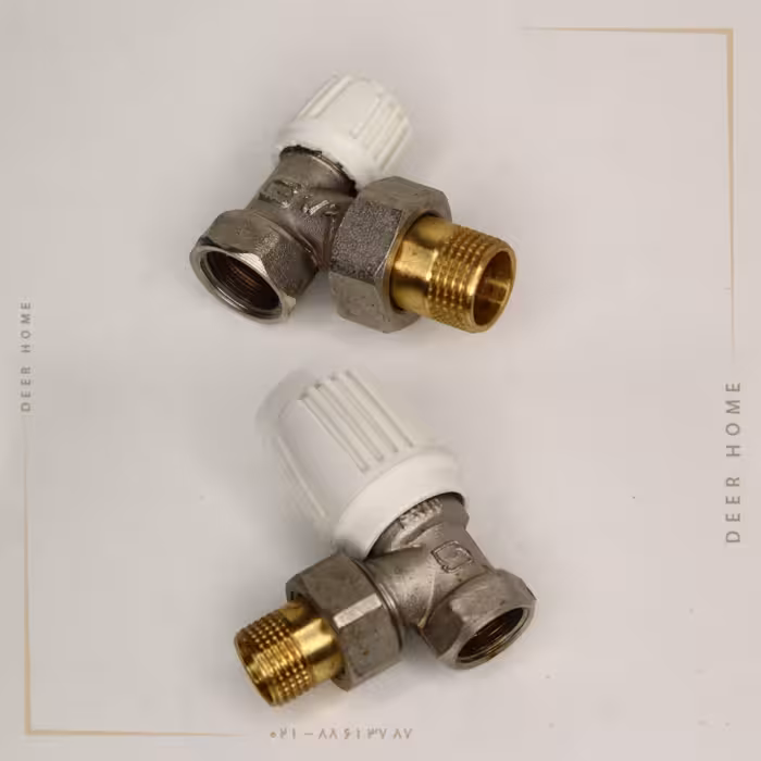 شیر رفت برگشت حوله خشک کن گرما سفید