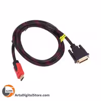 کابل HDMI To DVI Ifortech Black طول 1.5m