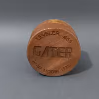 لولر چوبی گتر سایز58 قابل تنظیم سه پره دستگاه اسپرسوساز 