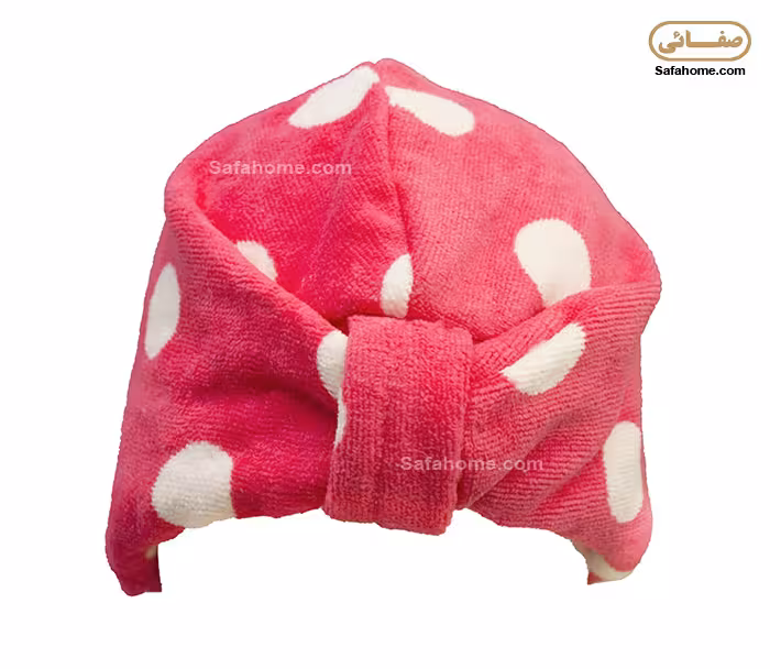 کلاه حمام پودایران طرح خالدار