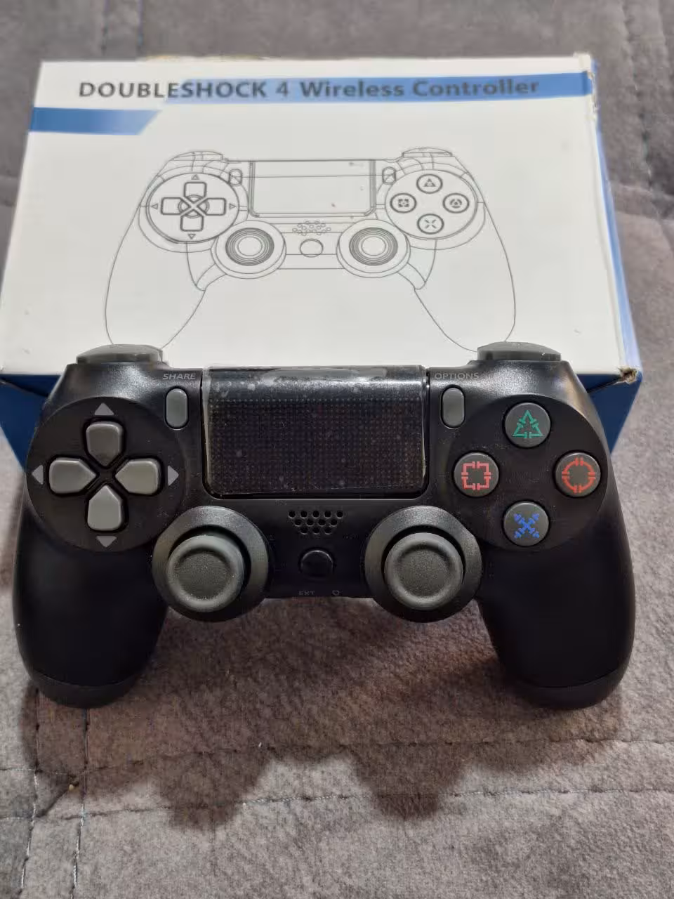 دسته بازی P4  بی‌سیم برای کامپیوتر IOS/Android.(بار آمازون با کیفیت عالی و تضمینی)  رتبه 4.7 از 5 ستاره ubuy