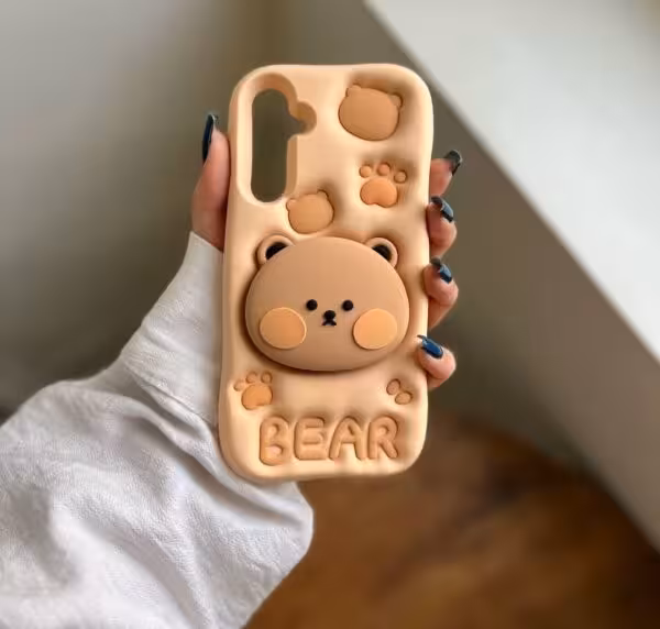 قاب سیلیکونی عروسکی مدل Samsung A25-کد3988