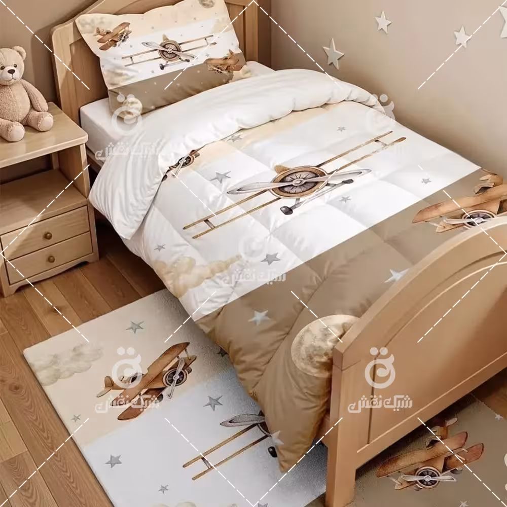 روتختی سه بعدی طرح هواپیما کد 313