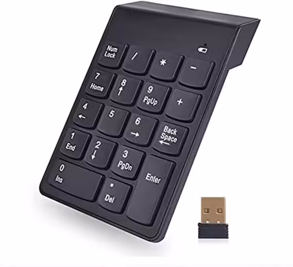 کیبورد اعداد NUM LOCK بی سیم مدل Mini