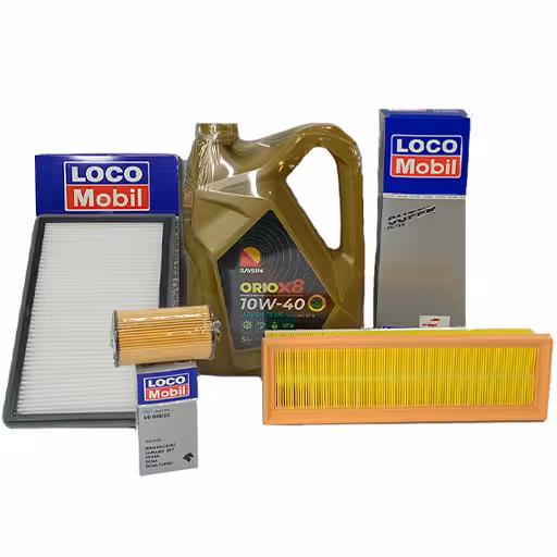 خرید پکیج تعویض روغن دنا EF7 ریسان (طلایی) | اتوموبی