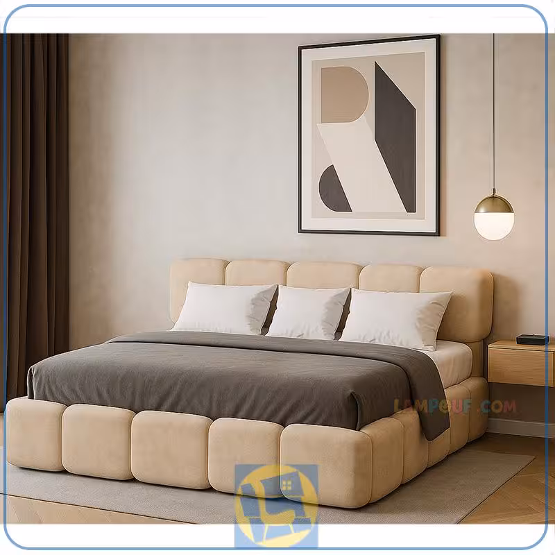 تخت خواب دو نفره DBRo418