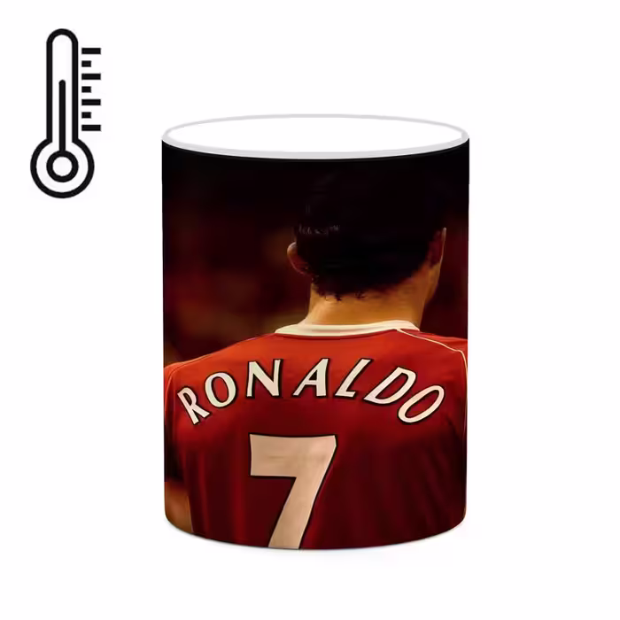 ماگ حرارتی چیتوکالا طرح Ronaldo رونالدو مدل mgh43185