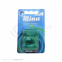 نخ دندان نازک با اسانس نعنا 50 متری مینا