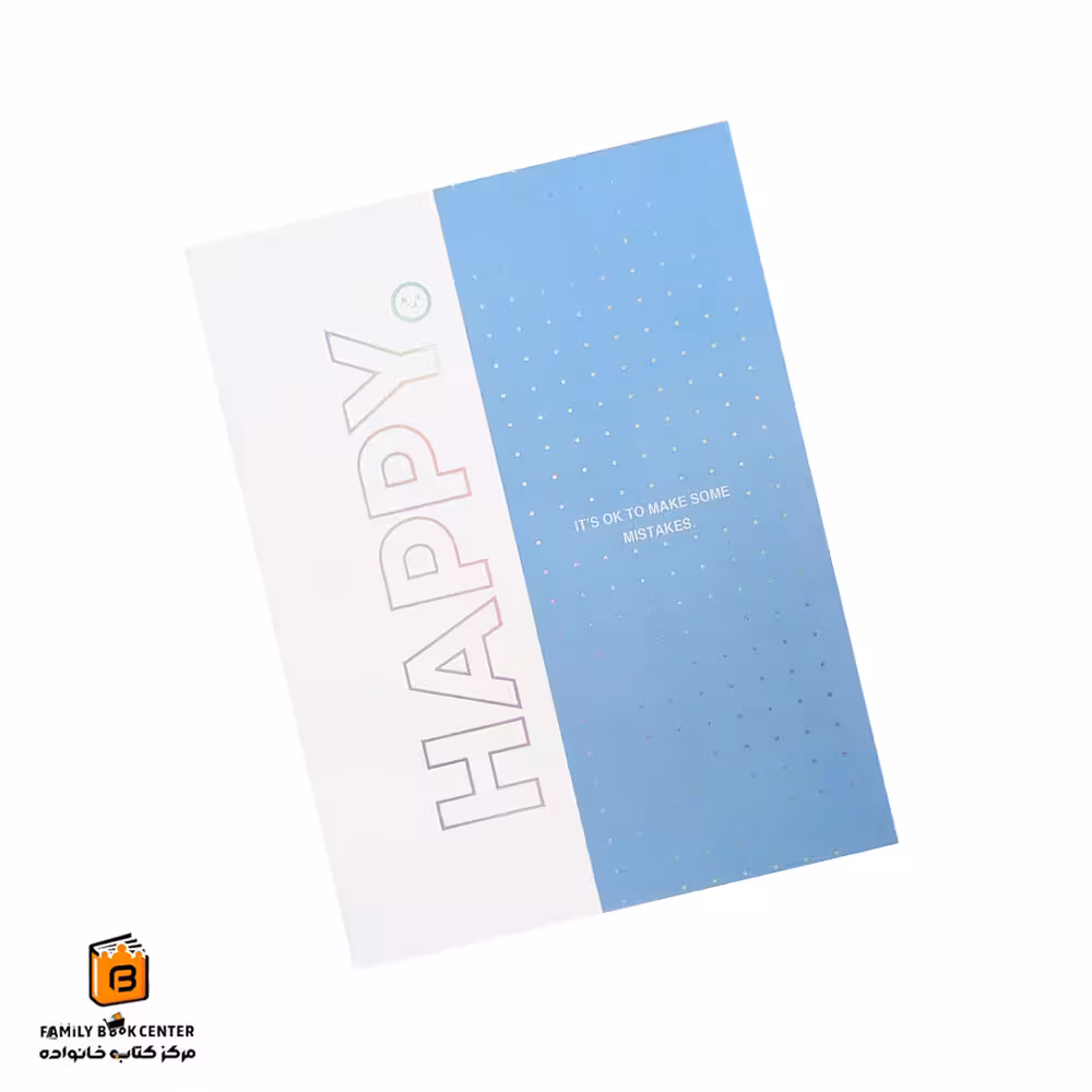 کلاسور 20 حلقه آبی مدل HAPPY لانگو (lango)