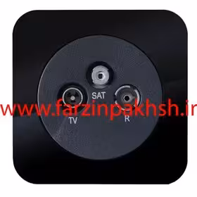 فیش انتن SAT توکار مدل آوا مشکی