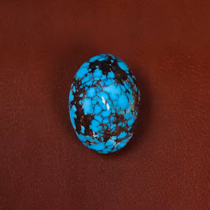 نگین فیروزه شجری کد 29493 - جواهری مشاهیر