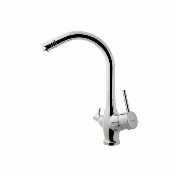 شیر ظرفشویی دوکاره درخشان مدل لوکس (واگنر)