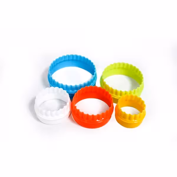 قالب برش پلاستیکی کنگره دار 5 تکه