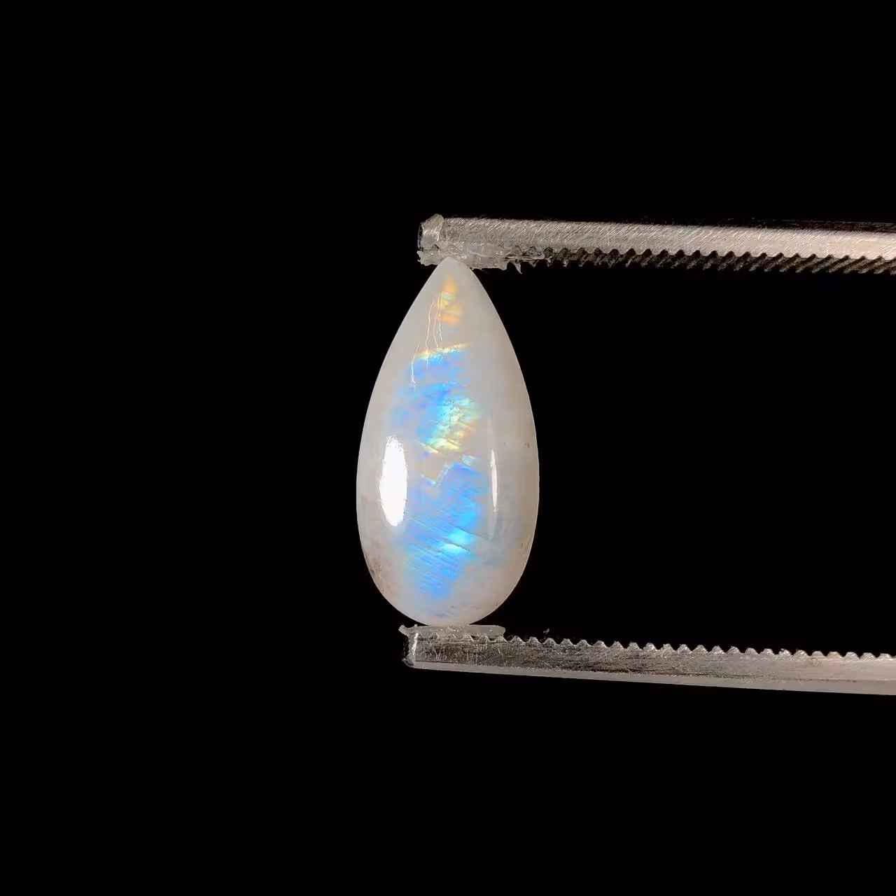 نگین مون استون رنگین کمانی طبیعی 250998