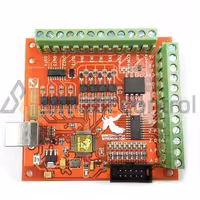 برد کنترلر CNC چهار محور USB Mach3 با خروجی 100KHz