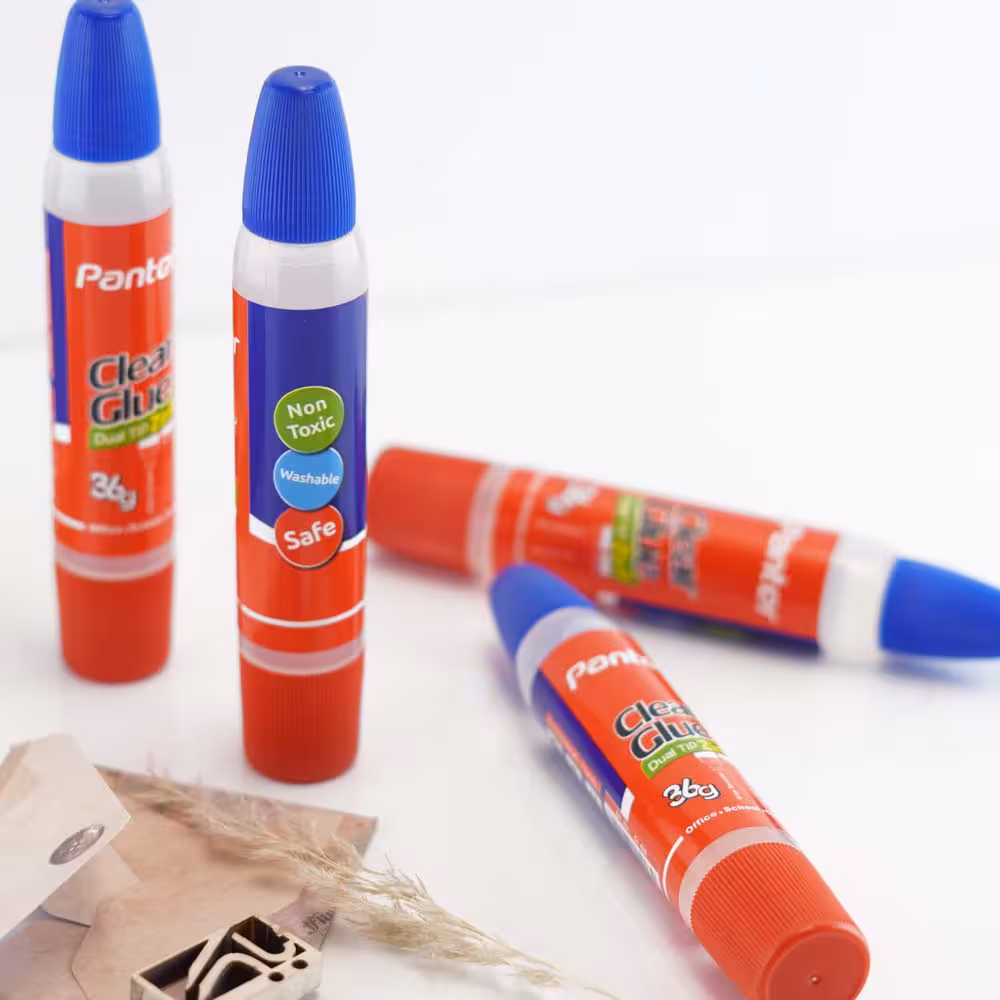 چسب مایع شفاف دوسر پنتر PANTER Double ended liquid clear glue GL 428