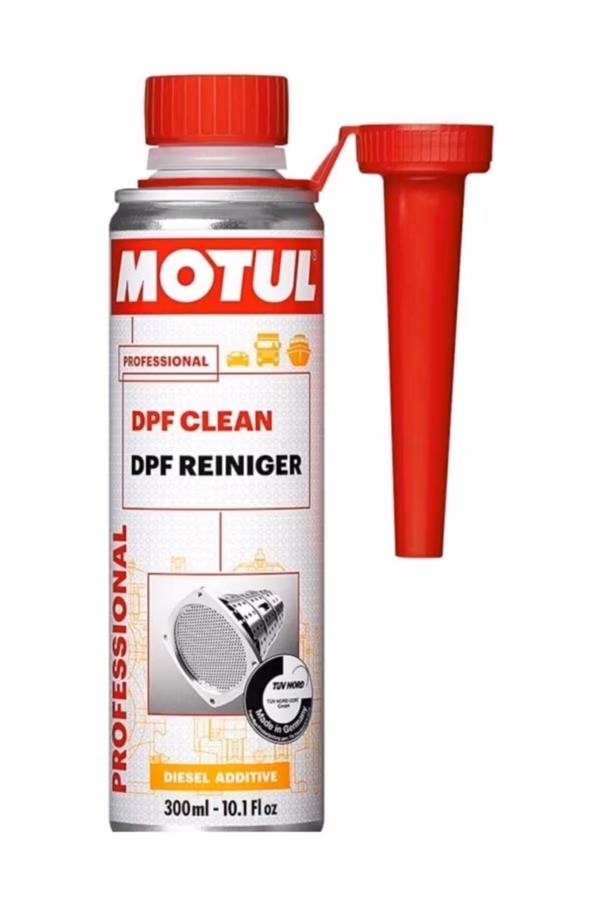 روغن و مکمل موتور DPF تمیز 300 میل پاک کننده ذرات دیزل موتول اورجینال Motul