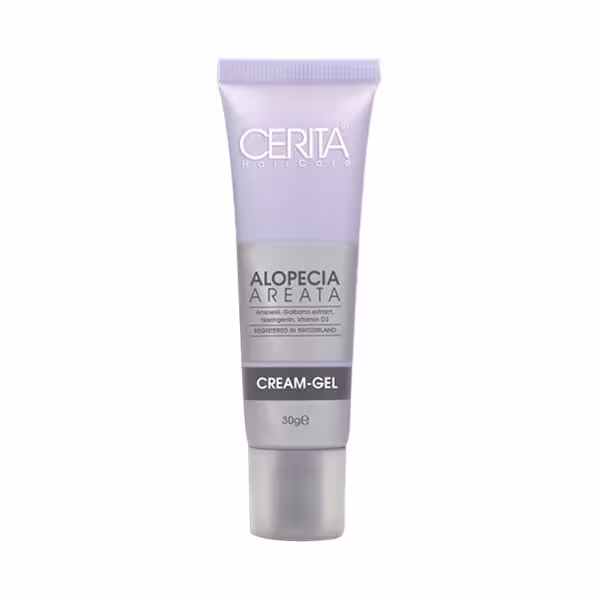 ژل کرم ریزش مو سکه ای سریتا ( CERITA – Alopecia Areata Cream Gel )