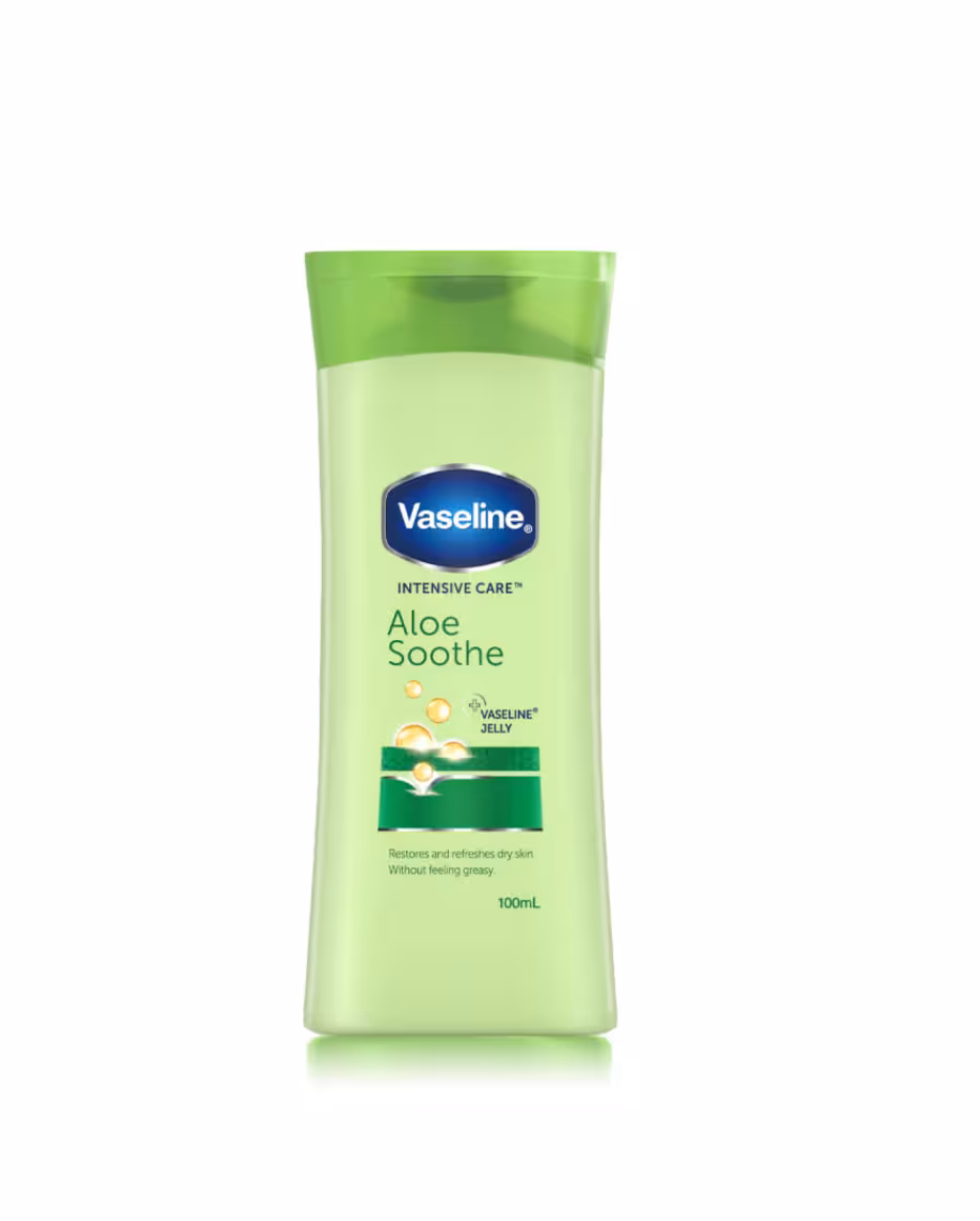لوسیون بدن وازلین مدل Aloe Soothe حجم | 200 میل