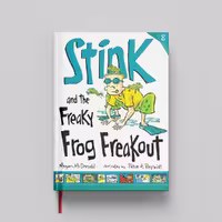 کتاب Stink and the Freaky Frog Freakout 8 جلد سخت (HARDCOVER)